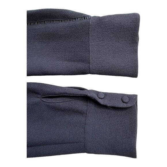 Club Monaco Women Button AccentsBlack Mini Dress Size 00 - Picture 7 of 16